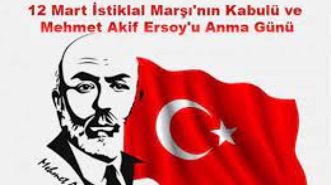 12 Mart İstiklal Marşının Kabülü ve Mehmet Akif Ersoy 'u Anma Günü Dolayısıyla  Yarışma
